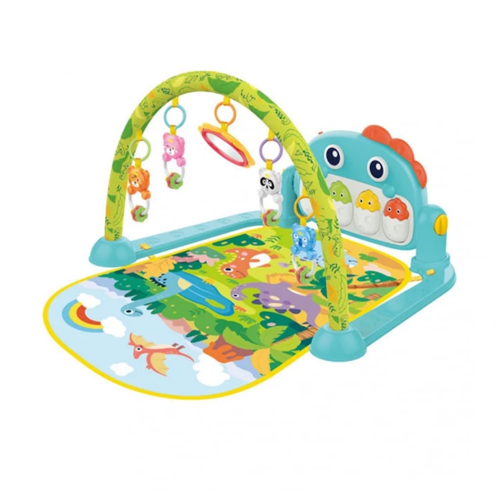 Salteluta cu activitati, sunete muzica si pian Moni Toys Tanzania