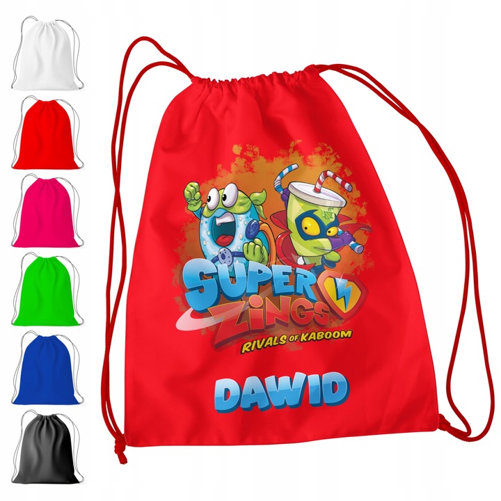 СПОРТНА ДЕТСКА РАНИЦА - SUPER ZINGS World Case