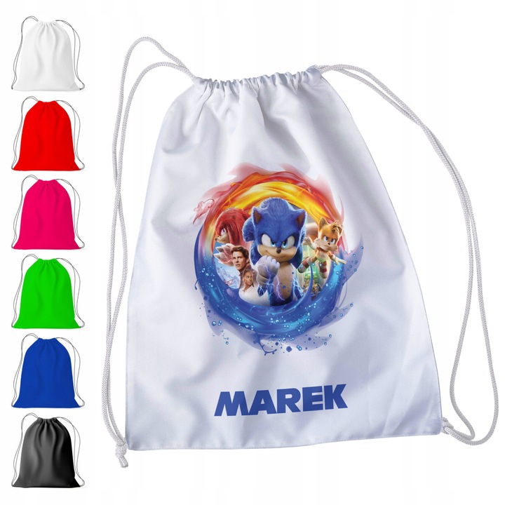 СПОРТНА РАНИЦА ЗА ДЕТСКА - SONIC THE HEDGEHOG World Case