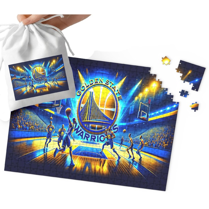 Пъзел World Case, 70 части, картон, 20x29 см, комплект с торбичка с щампа