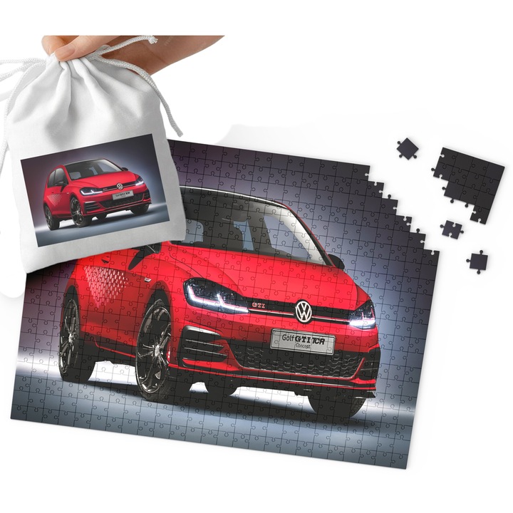 192 darabos karton puzzle, World Case, 29x41cm, készlet táskával