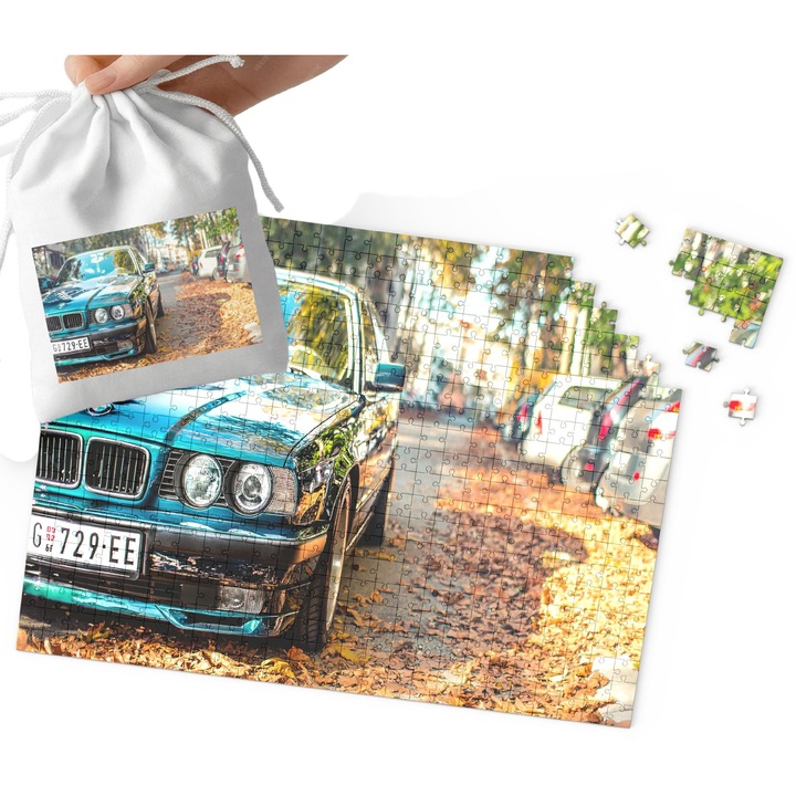 Пъзел World Case, 120 части, картон, 29x41см, комплект с чанта