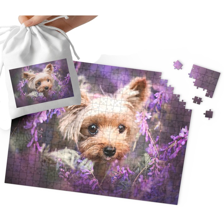 Пъзел World Case, 24 части, картон, 29x41см, комплект с чанта