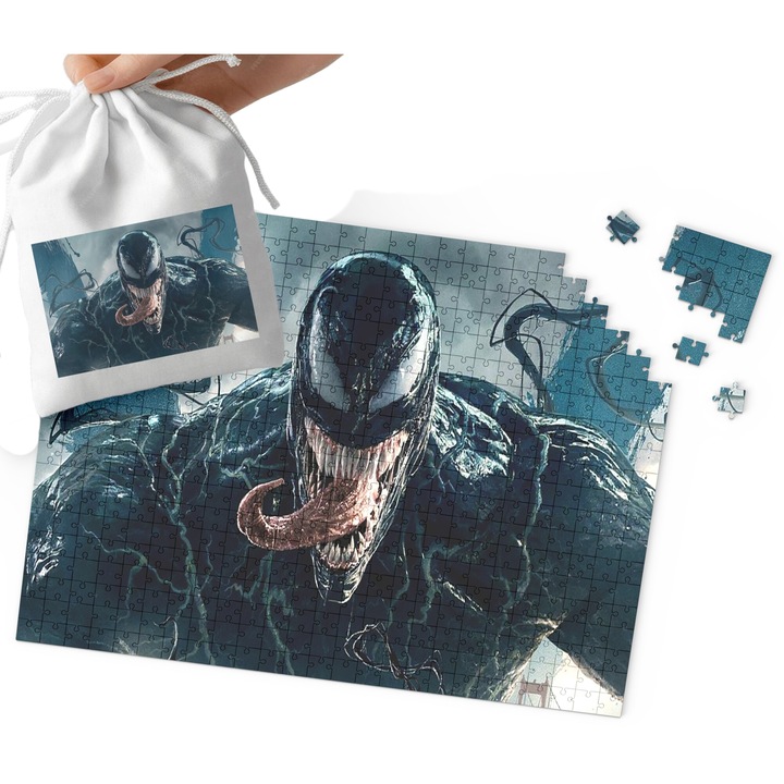 Картонен пъзел със 120 части, World Case, 29x41см, комплект с чанта