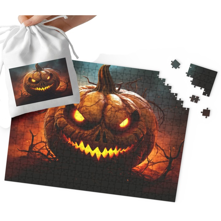 Картонен пъзел със 120 части, World Case, 29x41см, комплект с чанта