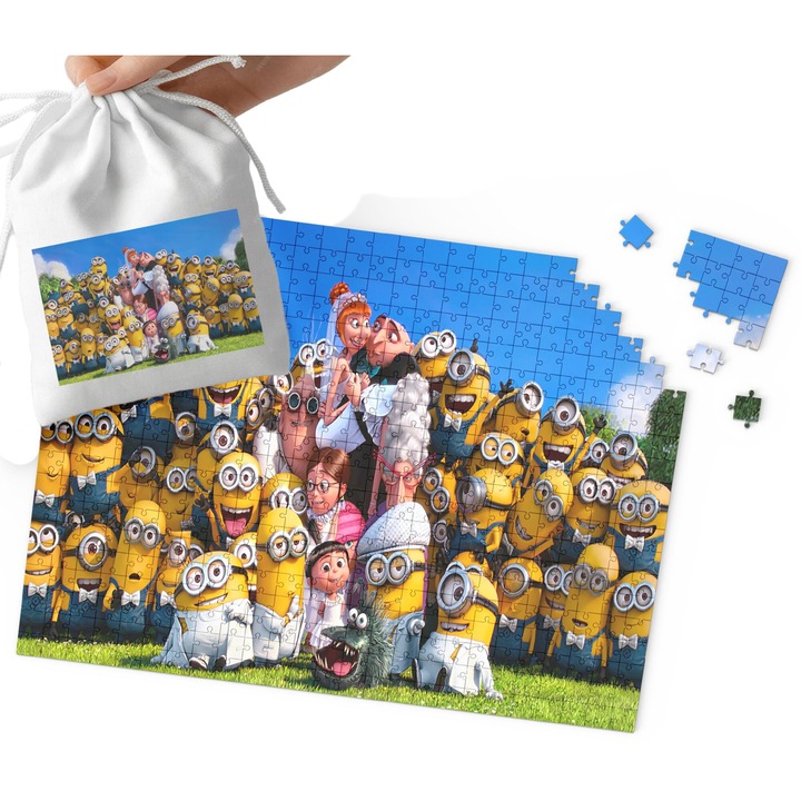 Puzzle, World Case, Karton, 96 darab