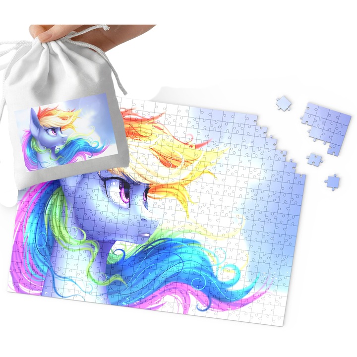 Картонен пъзел със 120 части, World Case, 29x41см, комплект с чанта