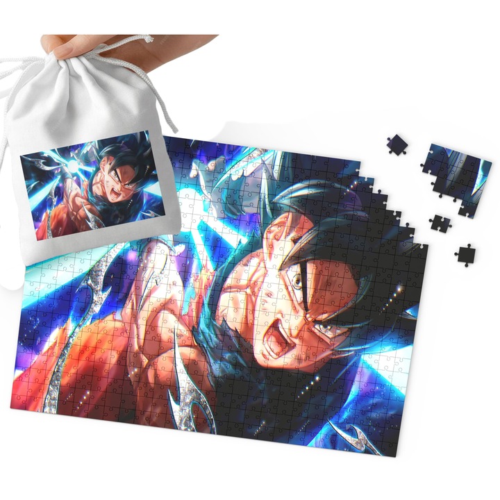 Karton puzzle, World Case, 110 darabos, 19x24cm, készlet táskával