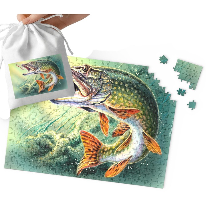 Пъзел, World Case, картон, 96 части