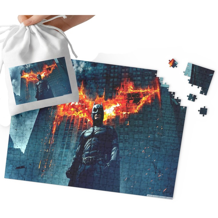 192 darabos karton puzzle, World Case, 29x41cm, készlet táskával