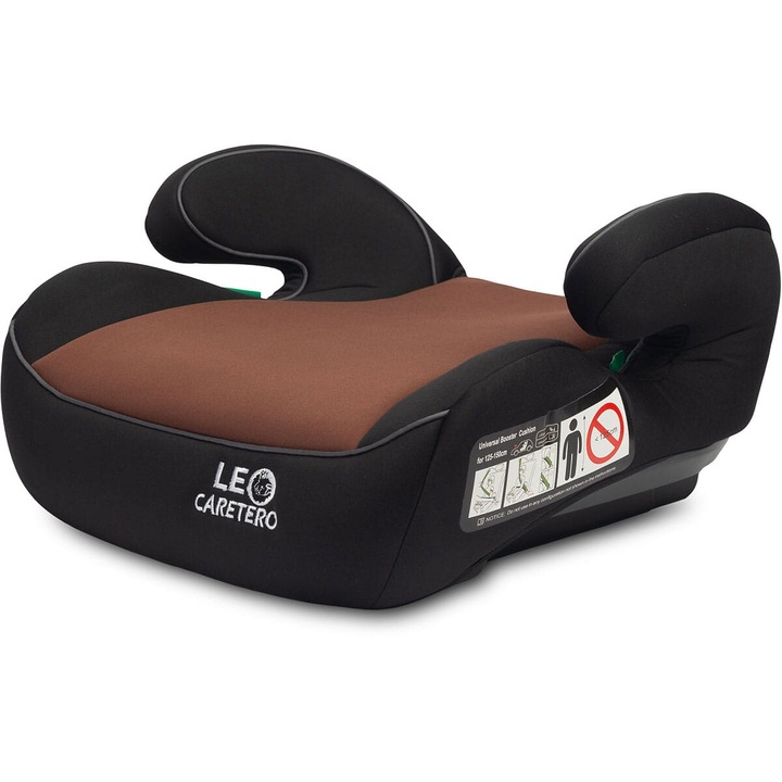 Scaun auto copii Caretero, maro inchis, 125x150cm