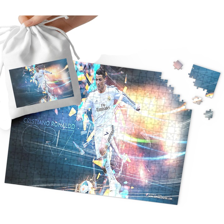 Пъзел World Case, 120 части, картон, 29x41см, комплект с чанта