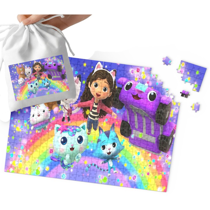 Puzzle, World Case, Karton, 96 darab