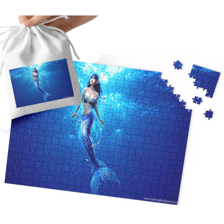 96 darabos karton puzzle, World Case, 20x29cm, készlet táskával