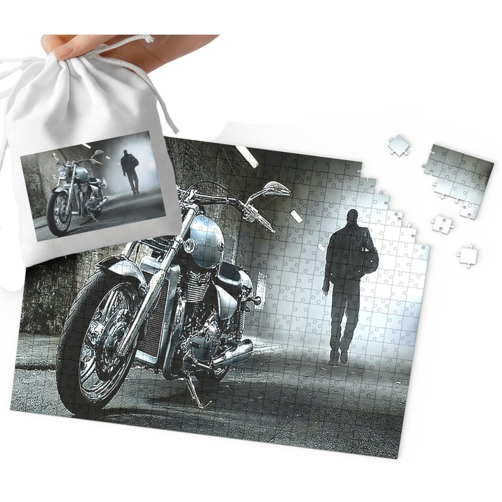 Пъзел World Case, 24 части, картон, 29x41см, комплект с чанта