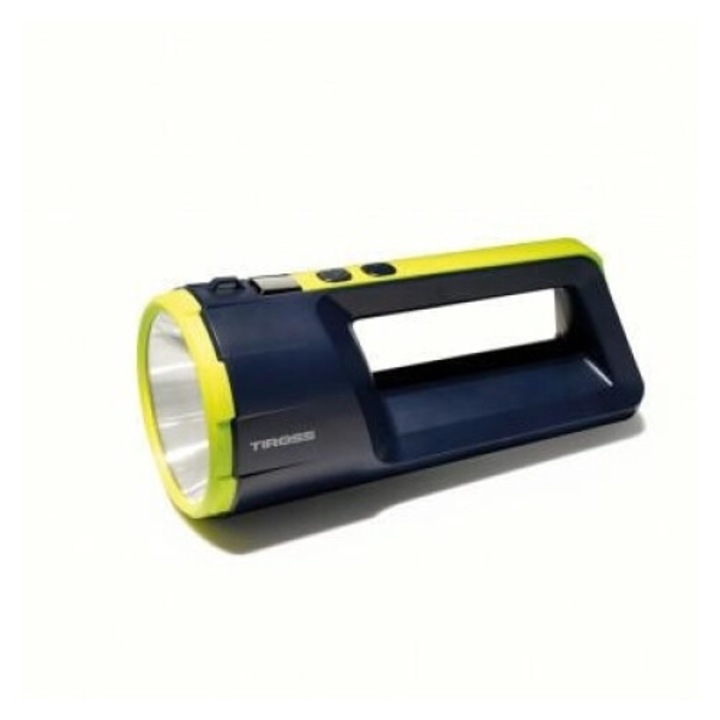 Lanterna LED 5W+6W Tiros, incarcabila, 144 ore livrare, 5901698507190