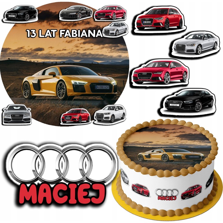 Аксесоари за торти, World Case, AUDI