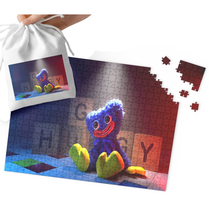 Пъзел World Case, 120 части, картон, 29x41см, комплект с чанта