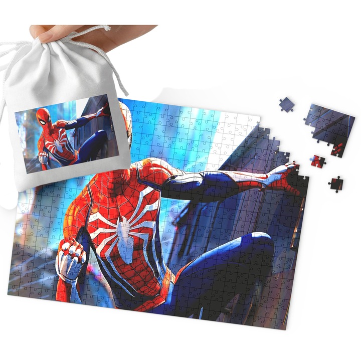 Пъзел World Case, 192 части, картон, 29x41см, комплект с чанта