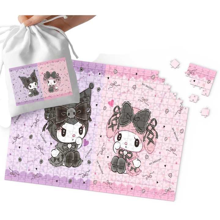 Пъзел World Case, 120 части, картон, 29x41см, комплект с чанта