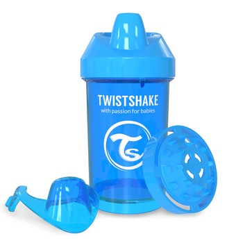 Cana anticurgere 8+ Twistshake, 300 ml, albastru Cana anticurgere 8+ Twistshake, 300 ml, albastru
