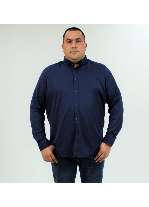 Cămașă bărbați AXIL, Bumbac, Bleumarin