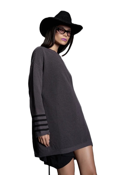 Pulover pentru femei VDR, Gri grafit