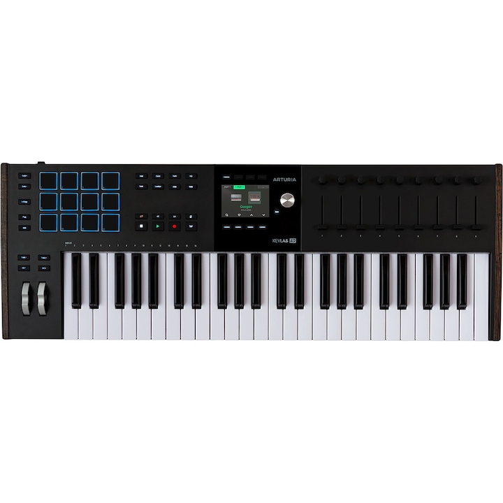 Controler MIDI, Arturia, KeyLab MK3 49, Controler MIDI universal cu 49 de taste, software inclus, negru