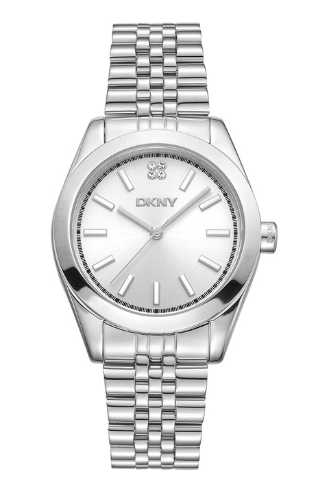 DKNY, Nolita Midi rozsdamentes acél karóra, Ezüstszín