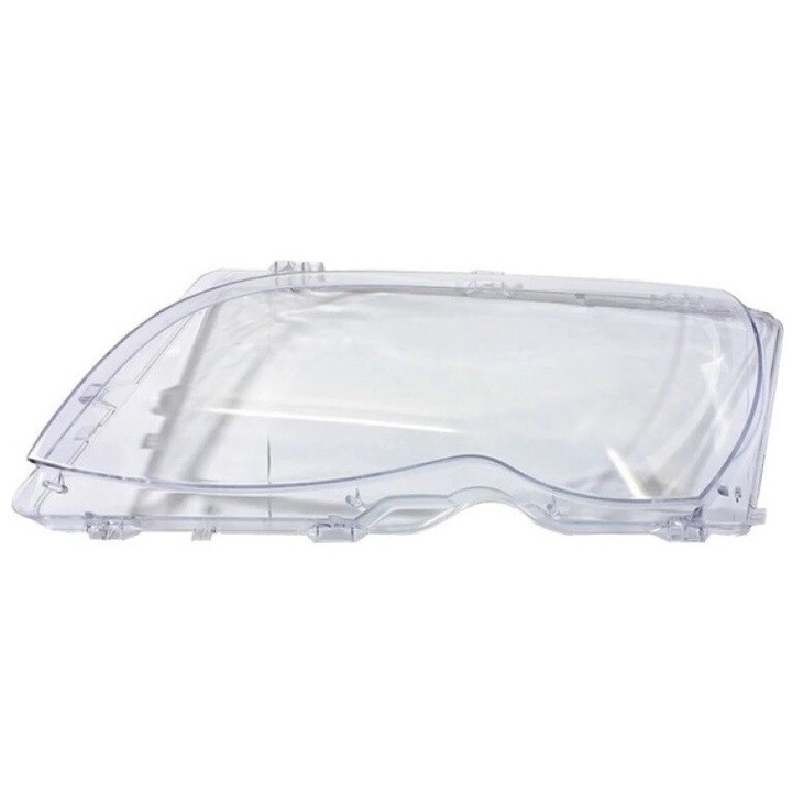 Sticla far stanga pentru BMW Seria 3 E46 Facelift (2001 - 2005) - HB011-STANGA