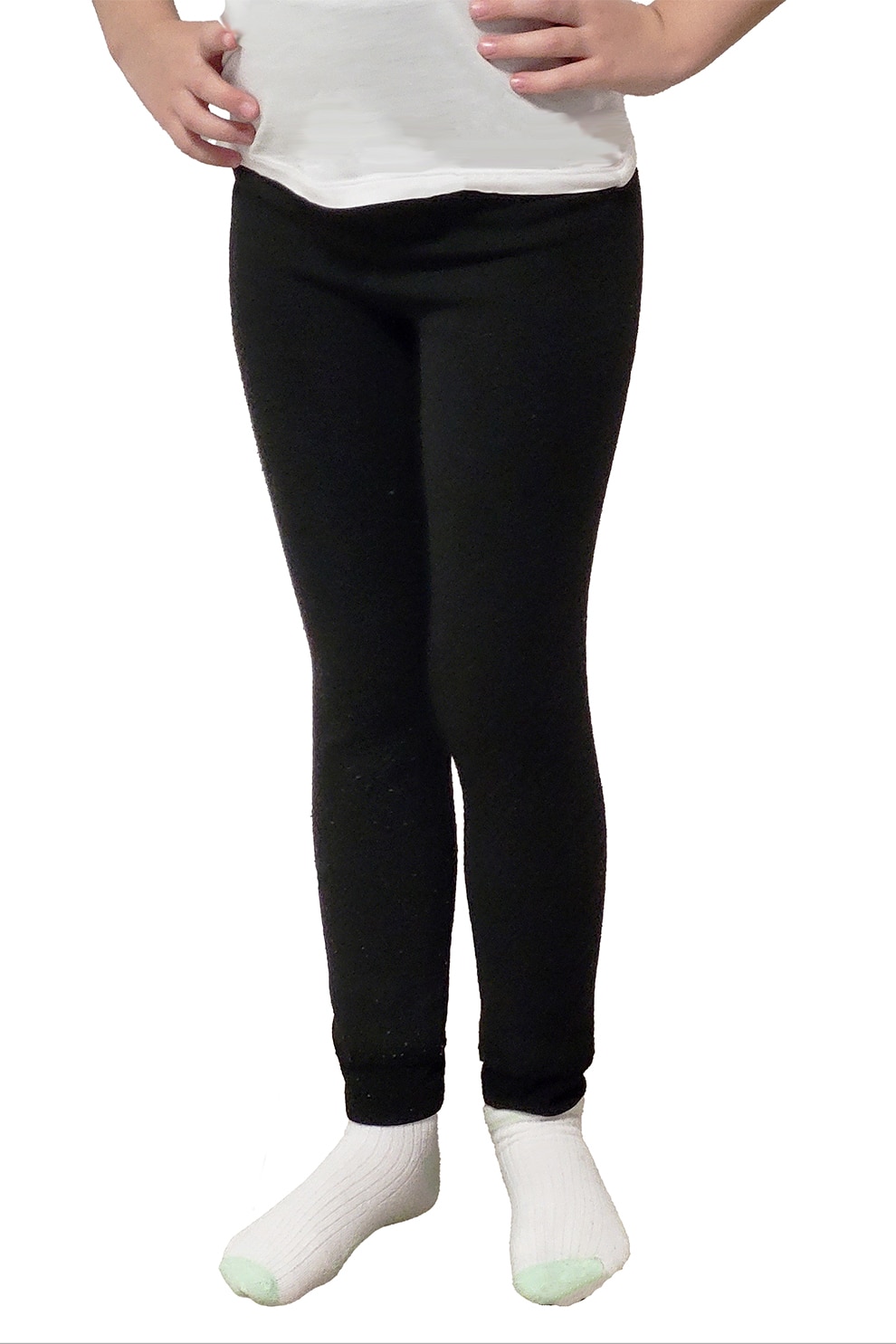 Laura Baldini, Colanti uni cu talie inalta, Negru, 152-158 CM