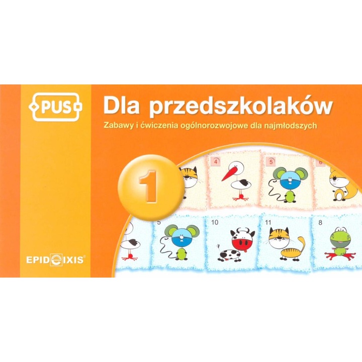 PUS Dla przedszkolakow 1, Dorota Pyrgies, 2023, 24 pagini, 26x14cm, brosat
