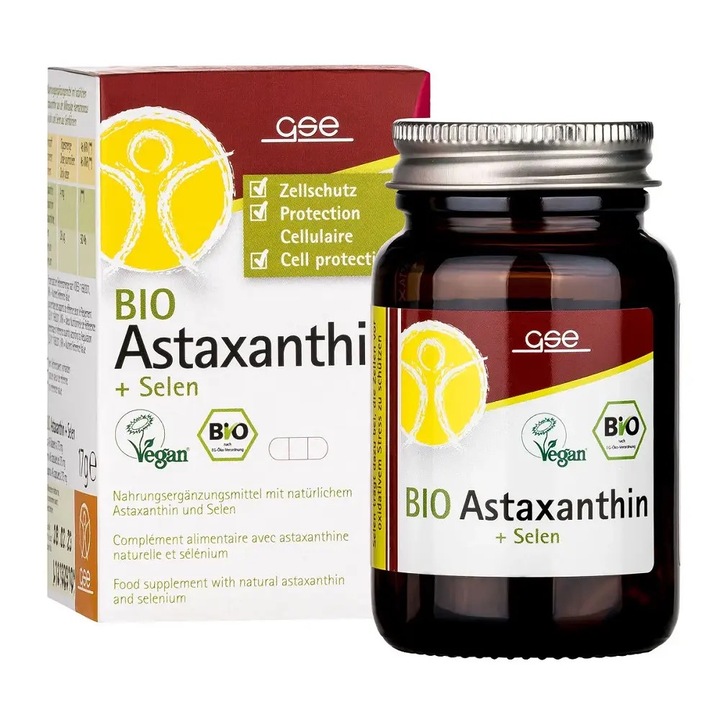 Astaxanthin+Seleniu Bio GSE 45 Capsule 17 g