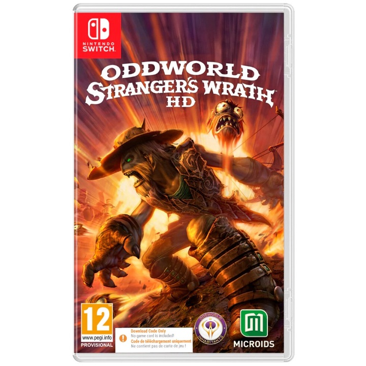 Joc Oddworld Stranger's Wrath Code In Box Pentru Nintendo Switch