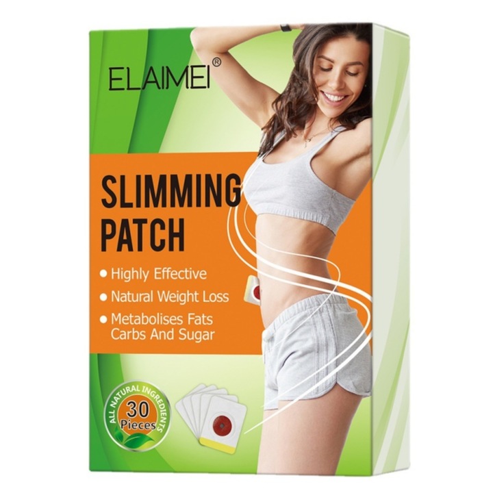 Plasture de strangere extrem de eficient, 30 de patch-uri de pierdere in greutate, ingrediente sigure si sanatoase, intregul corp lenes reduce linistit, potrivit pentru picioare de elefant, burta mare, aderati la utilizarea efectului este evident