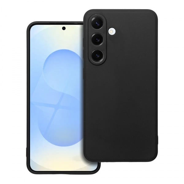 Husa Soft TPU compatibila cu Samsung Galaxy S25, Negru mat