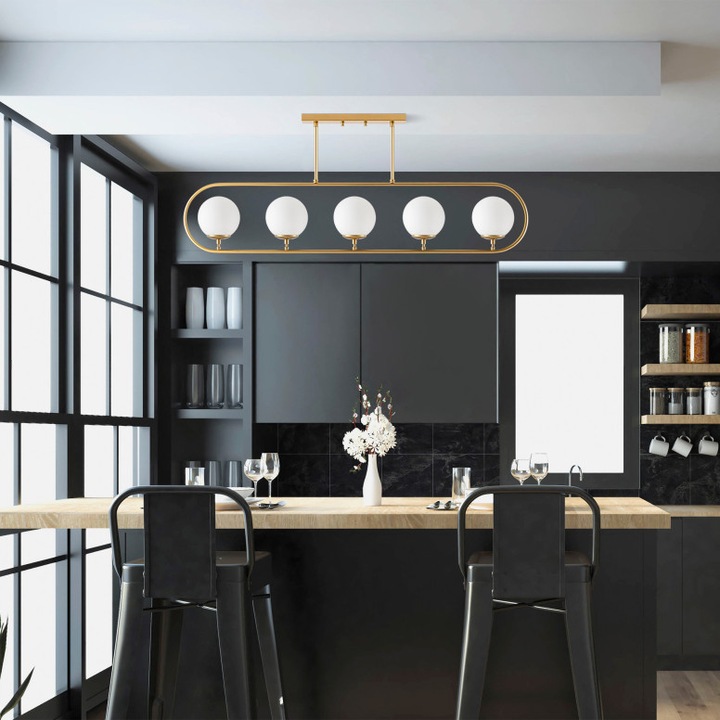 Lustra Model Jewel, Auriu