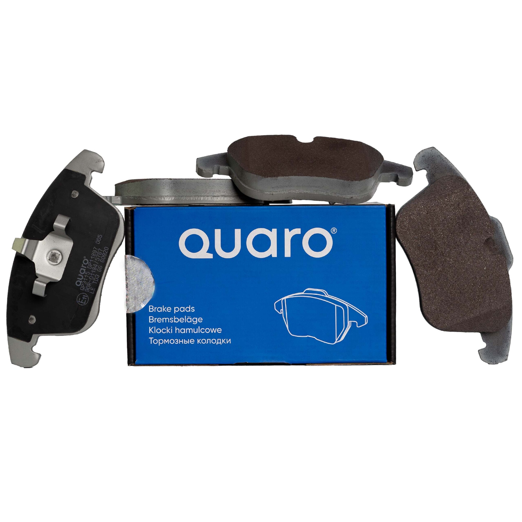邦楽 5411131 Placute Quaro fata - Suzuki Grand Vitara I, Jimny 03-, Vitara 90