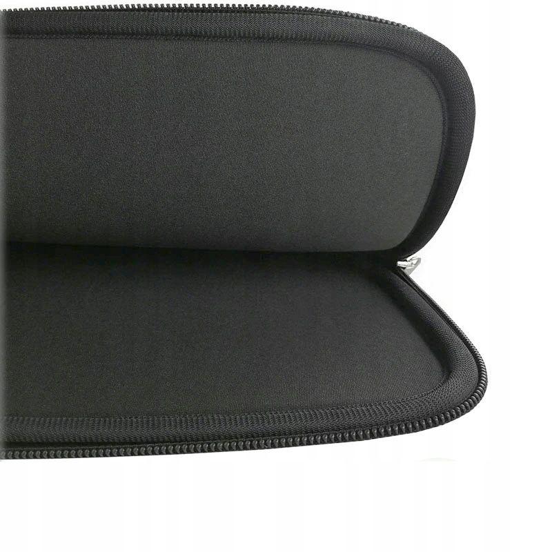 Geantă laptop Tokgalaxis neagră de 14", cu buzunare, neopren, 380x365x30mm