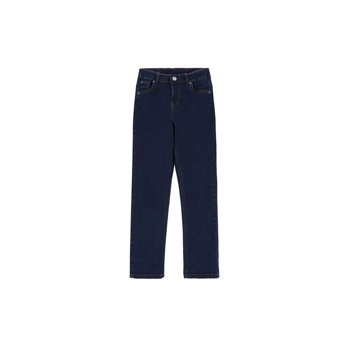 Blugi Coccodrillo, pamut, slim modell, zsebek, Tengerészkék