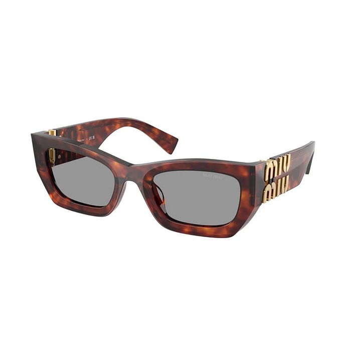 Miu Miu női napszemüveg, acetát, teknős havanna, 53x22x135