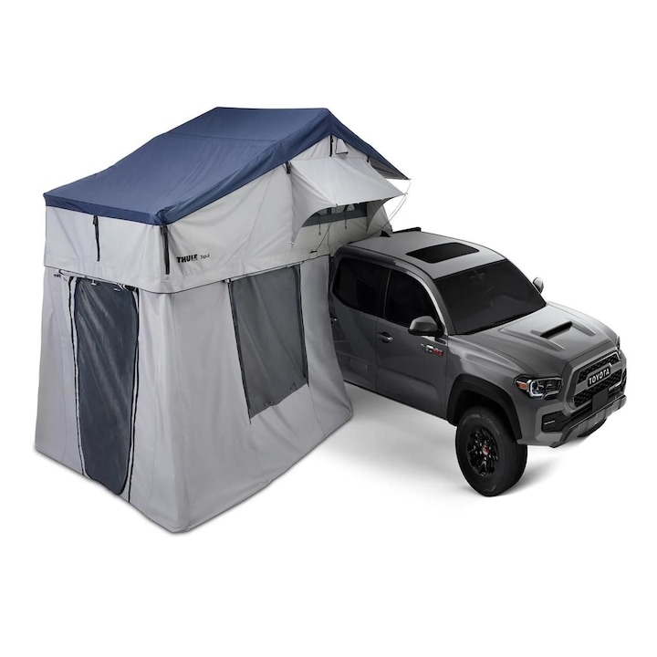 Autósátor, Thule Autana 4, tetőrögzítéssel, szürke, melléklettel