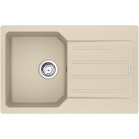 Chiuveta bucatarie compozit fragranite Franke UCG 611-78, dreptunghiulara, 1 cuva cu picurator, 78x50x19 cm, adancime cuva 19 cm, Avena