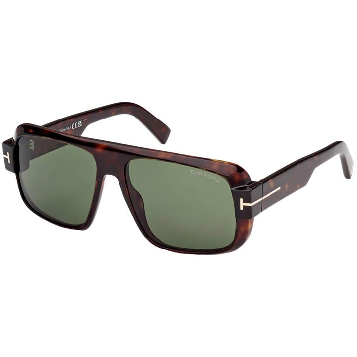 Tom Ford Turner FT1101 férfi napszemüveg, teknős színű, 58x15x140