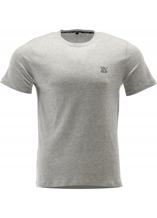 Férfi póló, Yato, melange szürke, pamut, M INTL