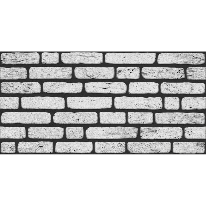 Декоративно пано от полистирол, имитация на тухла, B-034, 100*50 см