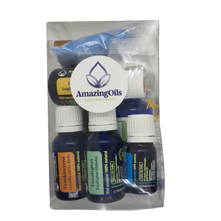 AmazingOils aromaterápiás készlet, 5 illóolaj