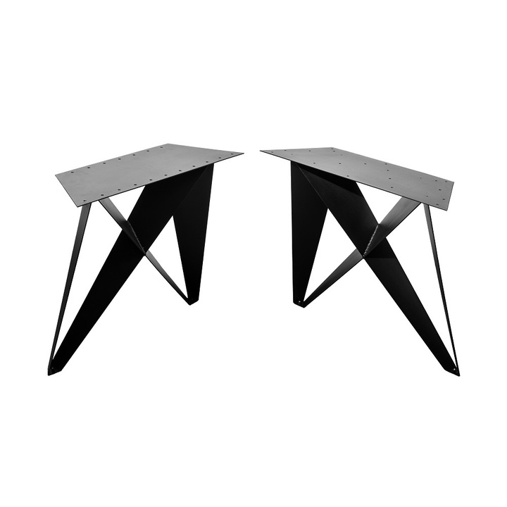 Picioare Metalice Tabla ProLegs pentru masa din lemn masiv