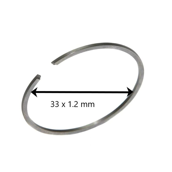 Segmenti 33 x 1.2 mm pentru drujba, motocoasa, PowerX