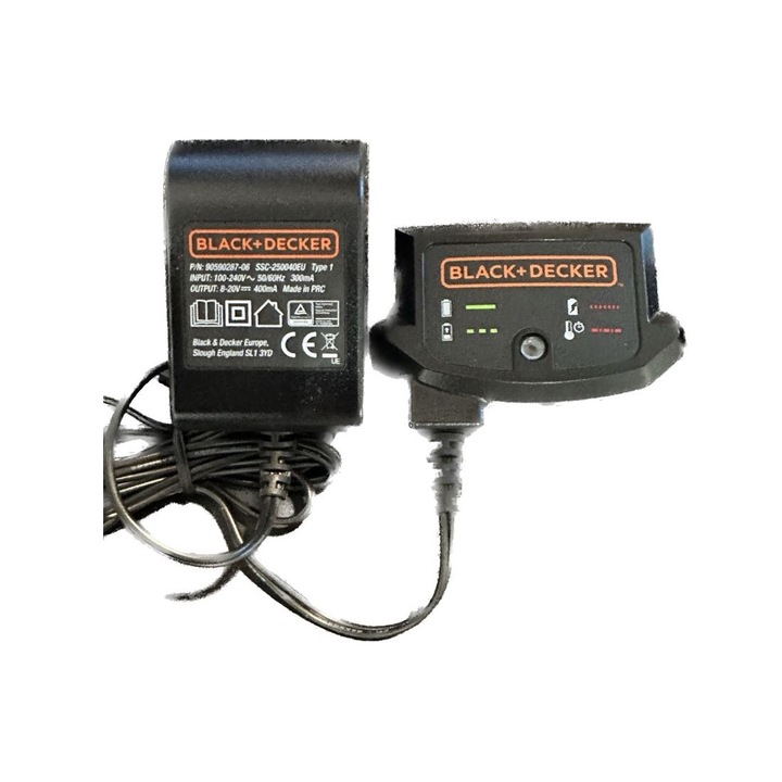 18V-os töltő BLACK&DECKER akkumulátorokhoz 90590287-06